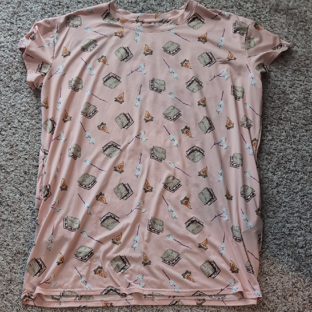 Pink S'mores Night Gown